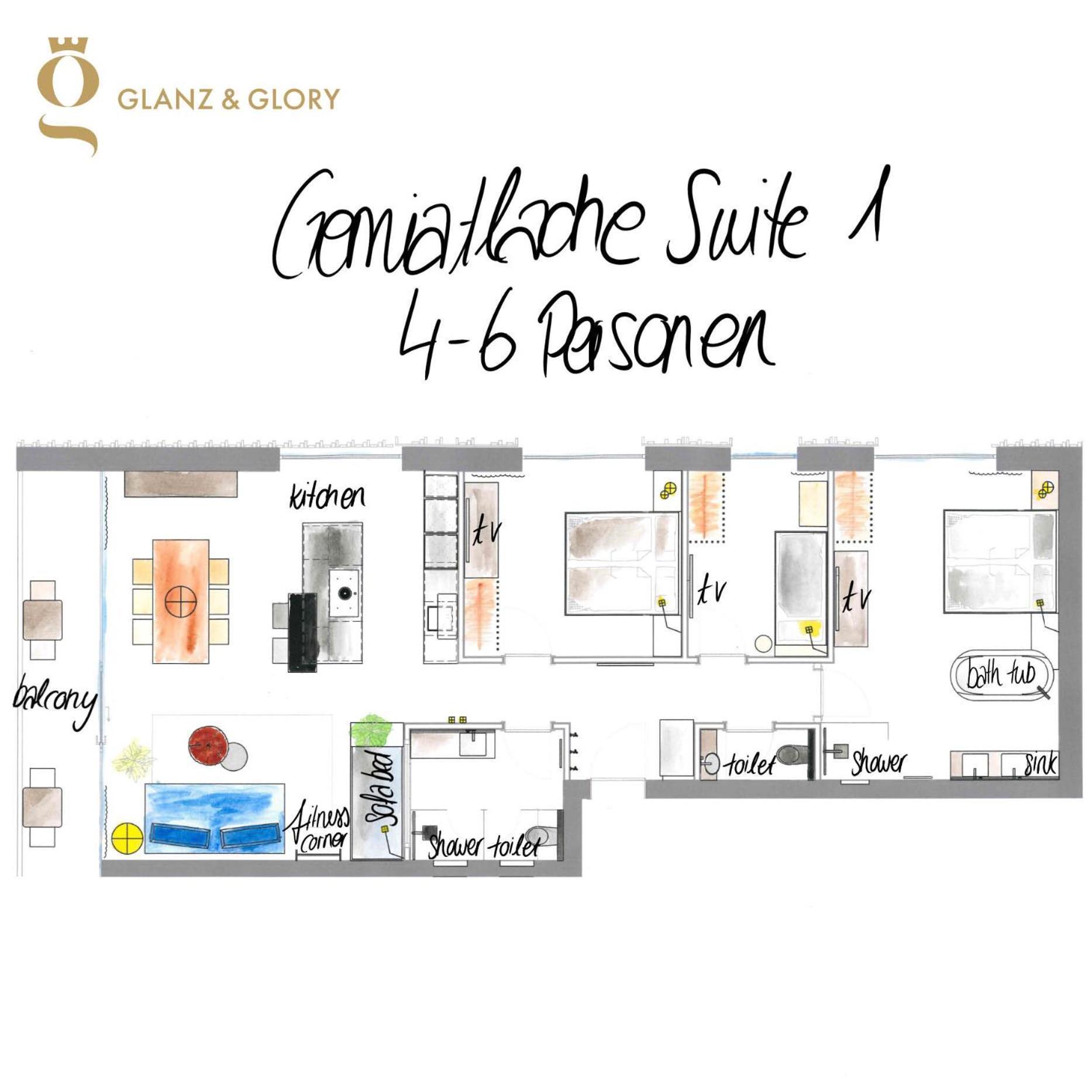 Glanz & Glory Appartements Laengenfeld Exteriör bild